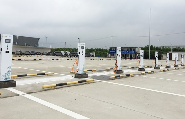 2016年市政府实事项目推进情况——公共充电桩建设