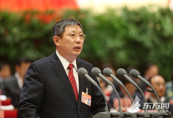 上海市十四届人大二次会议开幕