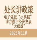 电子凭证“小票据”助力数字经济发展“大成效”（2025年11月）